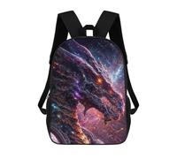 sinyumoney Ultimate Space Dragon Mochila Escolar Infantil Con Impresión 3D, Mochila Escolar Informal Para Niños De Primaria Y Secundaria 17inch