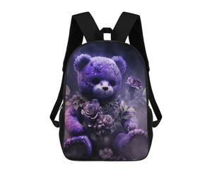 sinyumoney Undead Teddy Bear Mochila Escolar Para Escuela Secundaria, Preparatoria, Universidad Y Viajes Para Hombres/mujeres 17inch