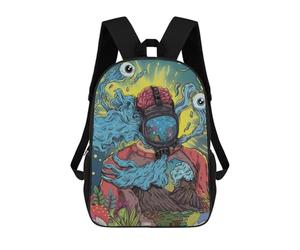 sinyumoney Underwater Mindscapes A Surreal Dive Into The Unknown Mochila Escolar Para Niños Y Niñas, Mochila Informal De Viaje, Mochila De Gran Capacidad Para El Día A Día 17inch