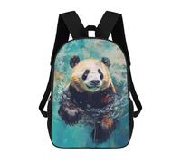 sinyumoney Underwater Panda Mochila Escolar Infantil Impresa En 3D Para Niños, Mochilas De Viaje De Alta Capacidad, Bolsas Para Libros, Mochila Escolar Infantil 17inch