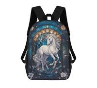 sinyumoney Unicorn Myth Animal 17inch Mochila Escolar Impresa En 3D Para Niños, Mochila Escolar Informal De Moda, Mochilas De Viaje Para Niños Y Estudiantes.