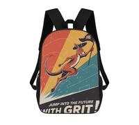sinyumoney Union Jack Kangaroo Mochila Infantil, Mochila Escolar De Gran Capacidad Para Estudiantes, Mochila Para Libros, Mochila Para Niños, Niñas, Adultos Y Adolescentes 17inch