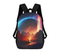 sinyumoney Universe Realm Landscape Mochila Escolar Impresa En 3D Para Niños Mochilas De Viaje De Alta Capacidad Bolsas Para Libros Mochila Escolar Para Niños Mochila 17inch