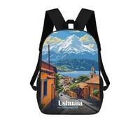 sinyumoney Ushuaia, Argentina Mochilas Para Niños Y Estudiantes, Mochilas Escolares Impresas En 3D, Mochilas Para Estudiantes De Primaria Y Secundaria Para Niños Y Niñas 17inch