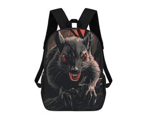 sinyumoney Vampire Gothic Squirrel Mochila Para Computadora Para La Escuela/trabajo/viajes Para Adolescentes, Niñas, Niños, Mujeres Y Hombres 17inch