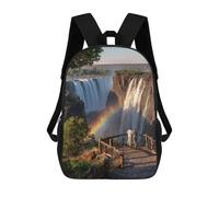 sinyumoney Victoria Falls Rainbow View Mochila De Viaje Para La Universidad Mochilas Para La Escuela/trabajo/viajes 17inch
