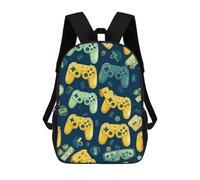sinyumoney Video Game Controllers Pattern Mochila De Peluche Con Dibujos Animados, Mochila 3D Para Niños, Bolsa Escolar, Idea De Regalo De Cumpleaños Para Niños Y Niñas 17inch