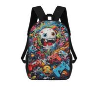 sinyumoney Video Game Odyssey -8 Mochila Escolar Impresa En 3D Para Niños Y Niñas, Mochila Para Portátil Para Niños/estudiantes/adultos 17inch