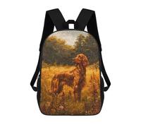 sinyumoney Vintage Irish Setter Dog Mochila De Negocios Resistente Para Portátil Para La Escuela/trabajo/viajes 17inch