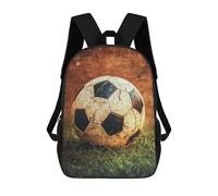 sinyumoney Vintage Soccer Ball Mochila Infantil, Mochila Escolar Infantil, Mochilas Escolares Impresas En 3D Para Niños Y Estudiantes Adolescentes 17inch
