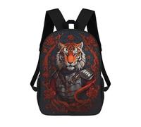 sinyumoney Vintage Tigers Mochila Escolar Para Niñas Mochila Impermeable Mochila Informal De Día Mochila Ligera Para Niño Y Niña Mochila Escolar 17inch