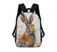 sinyumoney Vivid Hare Splatter Mochila Escolar Ligera Para Aeropuerto Y Estudiantes Universitarios: Perfecta Para Viajes, Trabajo Y Uso Diario 17inch