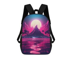 sinyumoney Vivid Neon Vortex Mochilas Escolares Para Ordenador Para El Colegio/trabajo/viajes Para Niñas, Niños Y Adolescentes 17inch