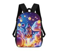 sinyumoney VIVID SPACE Mochila Escolar Impermeable Para Ordenador Portátil Para Adolescentes, Chicas, Chicos, Mujeres Y Hombres 17inch