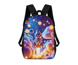 sinyumoney VIVID SPACE Mochila Escolar Impermeable Para Ordenador Portátil Para Adolescentes, Chicas, Chicos, Mujeres Y Hombres 17inch
