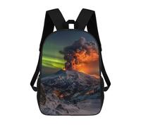 sinyumoney Volcano Eruption Aurora Borealis-1 Mochila De Viaje Para La Universidad, Mochilas Para Adolescentes, Chicas, Chicos, Mujeres Y Hombres 17inch