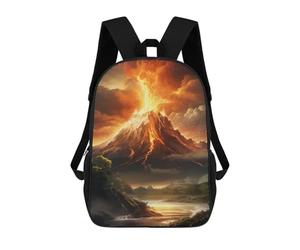 sinyumoney Volcano Eruption Scene-4 Mochila De Viaje Para La Universidad, Mochilas Para Adolescentes, Chicas, Chicos, Mujeres Y Hombres 17inch