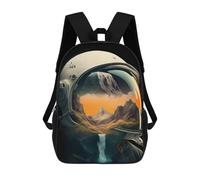 sinyumoney Voyage to The Wild Mochilas Para Niños Mochila Escolar Mochila Escolar Impresa En 3D Para Niños Estudiantes De Primaria Y Secundaria 17inch
