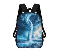 sinyumoney Water Spout Over Ocean Mochila Escolar Infantil Impresa En 3D Mochila De Viaje De Alta Capacidad Bolsas Para Libros Mochila Infantil 17inch