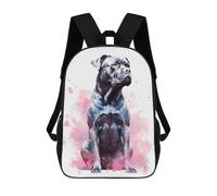sinyumoney Watercolor Cane Corso Mochila Escolar Infantil Impresa En 3D Mochila De Viaje De Alta Capacidad Bolsas Para Libros Mochila Infantil 17inch