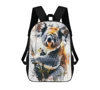 sinyumoney Watercolor Koala Bear Mochila De Negocios Resistente Para Portátil Para La Escuela/trabajo/viajes 17inch