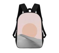 sinyumoney Watercolor Landscape 12 Mochila, Mochila Escolar Impresa En 3D, Bolsa Para El Almuerzo Escolar, Mochila De Viaje, Mochila Para Amigos, Mochila Escolar Para Niñas Y Niños 17inch