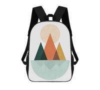 sinyumoney Watercolor Landscape 19 Mochilas Para Niños Mochilas Escolares Mochila Escolar Para Niños Impresa En 3D Mochilas De Viaje De Moda Para Niños De Primaria Y Secundaria 17inch