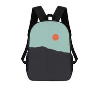 sinyumoney Watercolor Landscape 9 Mochila Escolar Infantil Impresa En 3D, Mochila Informal De Moda Para Niños, Mochila De Viaje De Alta Capacidad Para Libros Para Niños 17inch