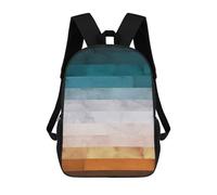sinyumoney Watercolor Landscape A3 Mochila Escolar Infantil De Moda Informal Mochilas Infantiles Impresas En 3D Mochila Grande Para Niño 17inch