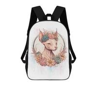 sinyumoney Watercolor Sphynx Cat Mochilas Escolares Mochilas Informales Mochilas De Día Bolsa Escolar Para Trabajo Y Viajes Para El Campus Viajes Al Aire Libre Deportes 17inch