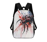 sinyumoney Watercolor Spider Art Mochilas Mochilas Infantiles Mochila Escolar Mochila Escolar Infantil Impresa En 3D Mochilas De Viaje De Moda Para Niños De Primaria Y Secundaria 17inch