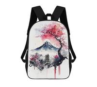 sinyumoney Watercolors Japanese 9 Mochilas Para Niños Mochila Escolar Mochila Escolar Impresa En 3D Mochilas Escolares De Moda Para Niños De Primaria Y Secundaria 17inch