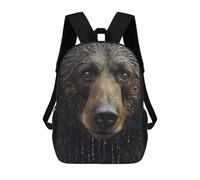 sinyumoney Wet Bear CloseUp Mochila Para Niños, Adolescentes Y Estudiantes, Mochilas Para Niñas, Mochilas Para Niños Pequeños, Primaria Y Secundaria 17inch