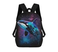 sinyumoney Whale Galaxy Art Print-2 Mochilas Infantiles Impresas En 3D Para Niños. Mochilas De Viaje De Moda Para Niños. Mochila Escolar Para Estudiantes De Primaria Y Secundaria.