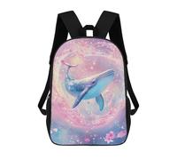 sinyumoney Whale in Fantasy Galaxy Mochila Escolar Para La Escuela Secundaria, Preparatoria, Universidad Y Viajes Para Niños/niñas/adolescentes 17inch