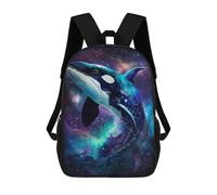 sinyumoney Whale in Space Art Print-12 Mochila Escolar Grande Y Ligera, Mochila Informal Para El Campus, Actividades Al Aire Libre, Viajes Y Deportes 17inch