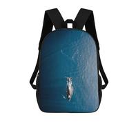 sinyumoney Whale Love Mochila Escolar Infantil Impresa En 3D Para Niños, Mochila De Viaje De Alta Capacidad, Bolsas Para Libros, Mochila Escolar Infantil 17inch