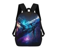 sinyumoney Whale Mochila Ligera Informal Para El Día A Día, Mochila Escolar Para El Campus, Actividades Al Aire Libre, Viajes Y Deportes 17inch