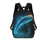 sinyumoney Whale of A Tail Light Show Mochilas Infantiles Impresas En 3D, Mochilas De Moda Informales, Mochilas De Viaje Bonitas, Mochilas Informales Para Exteriores Para Niños Y Niñas 17inch