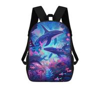 sinyumoney Whale Paradise Underwater-1 Mochilas Infantiles Impresas En 3D Para Niños. Mochilas De Viaje De Moda Para Niños. Mochila Escolar Para Estudiantes De Primaria Y Secundaria.