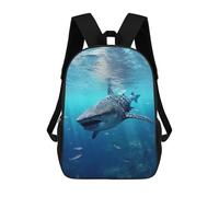 sinyumoney Whale Shark Water Mochila Infantil De Moda Divertida Mochila Escolar Para Niños Y Adolescentes Con Impresión 3D Para Niños 17inch