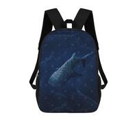 sinyumoney Whale Sharks Mochilas Para Niños Mochilas Escolares Mochila Escolar Para Niños Impresa En 3D Mochilas De Viaje De Moda Para Niños De Primaria Y Secundaria 17inch