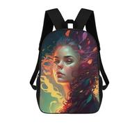 sinyumoney Whimsical Autumn Portrait Mochila Infantil De Moda Divertida Mochila Escolar Para Niños Y Adolescentes Con Impresión 3D Para Niños 17inch