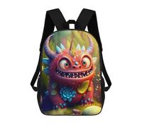 sinyumoney Whimsical Forest Creature -1 Mochilas Para Niños Mochila Escolar Mochila Escolar Impresa En 3D Para Niños Estudiantes De Primaria Y Secundaria 17inch