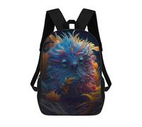 sinyumoney Whimsical Underwater Creature Mochila Infantil, Mochila Escolar Impresa En 3D, Mochila Para Niños Y Niñas, Mochila Escolar Ajustable Para La Escuela Primaria 17inch