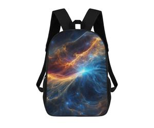 sinyumoney Whirlpool of Creation Mochila Escolar, Mochila Informal, Mochila De Día, Mochila Escolar, De Trabajo Y De Viaje Para Hombres, Mujeres Y Adolescentes. 17inch