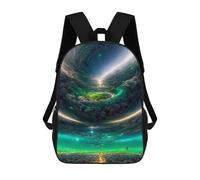 sinyumoney Whirlpool of Light Celestial Dance Mochila Escolar Grande Para Niños Para El Campus, Actividades Al Aire Libre, Viajes Y Deportes 17inch