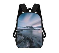 sinyumoney Whispers of Snfellsnes Mochilas Impresas En 3D 17inch Mochila Escolar Infantil Para Exteriores, Mochila Informal De Día, Bolsas De Viaje Informales Para Estudiantes De Secundaria