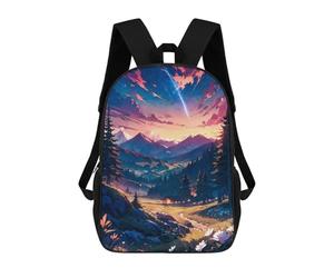 sinyumoney Whispers of The Trees Mochila Ligera Informal Para El Día A Día, Mochila Escolar Para El Campus, Actividades Al Aire Libre, Viajes Y Deportes 17inch