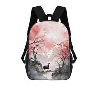 Sinyumoney White Sands National Park Mochila Escolar, Mochila Casual Para El Día, Bolsa De Trabajo Y Viaje Para Niños/Niñas/Adolescentes, Sheep, 17"